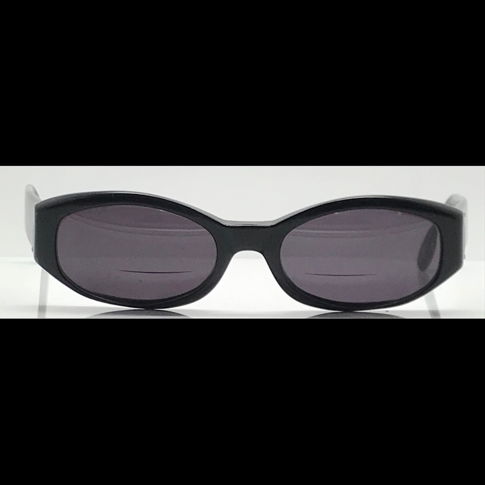 Vintage Anne Klein Black Oval Sunglasses Frames